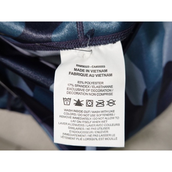 Nike Womens Blue Camo Dri-Fit Leggings Size M - Picture 13 of 15